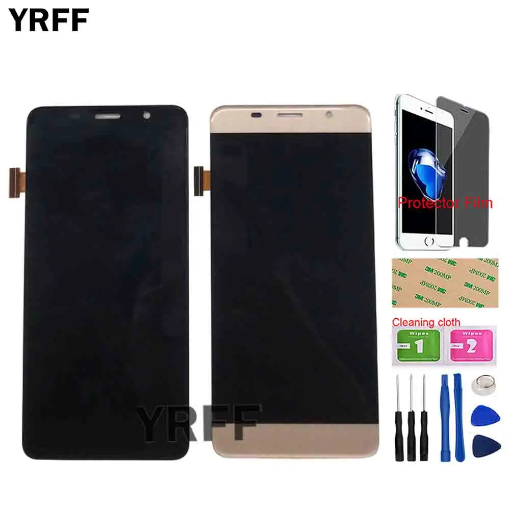 5 дюймовый ЖК дисплей с сенсорным экраном для Leagoo M5 Edge передняя Сенсорная панель