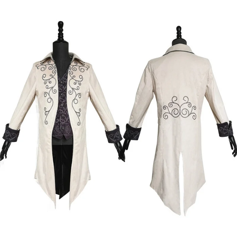 Средневековый пиджак-фрак Готический стимпанк аристократический костюм регента