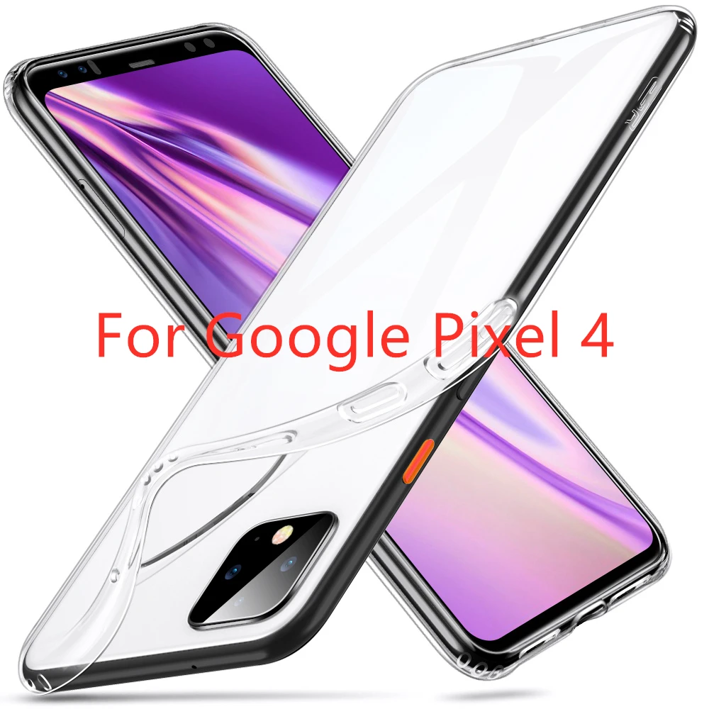 For Pixel 4 ESR Прозрачный чехол для Google Pixel 3 3a 4 XL прозрачный мягкий ТПУ ультра легкий бампер чехол для Google Pixel 3XL 3a XL 4XL - Цвет: For Pixel 4