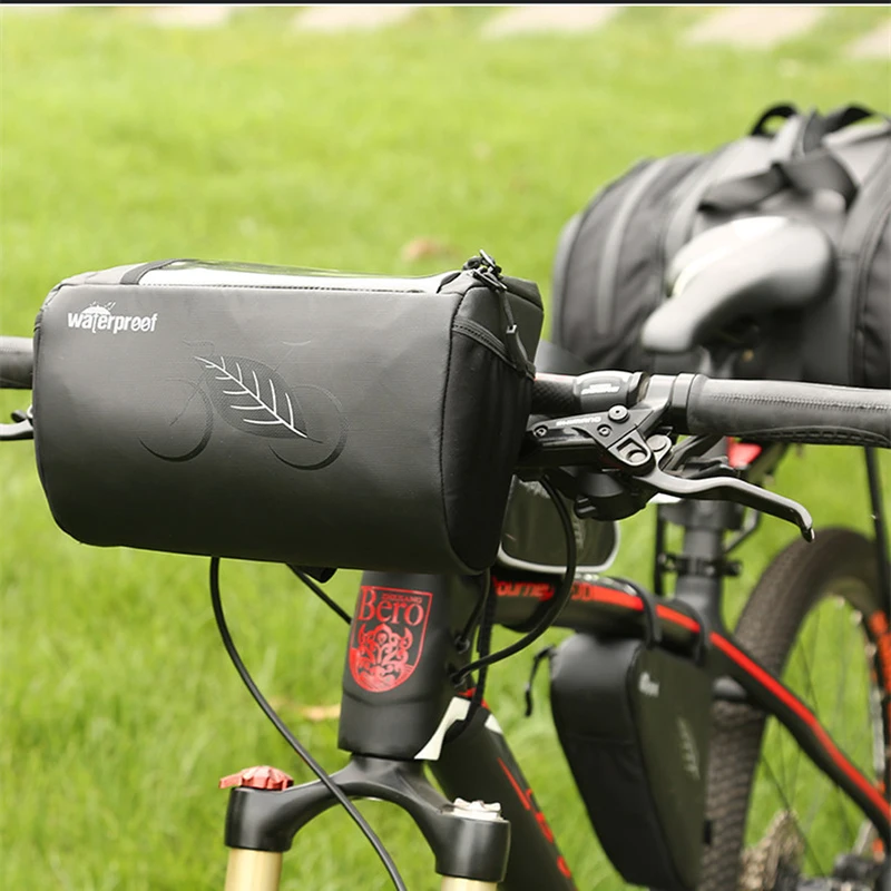 Сумка для велосипеда передняя велосипедная сумка с креплением на руль