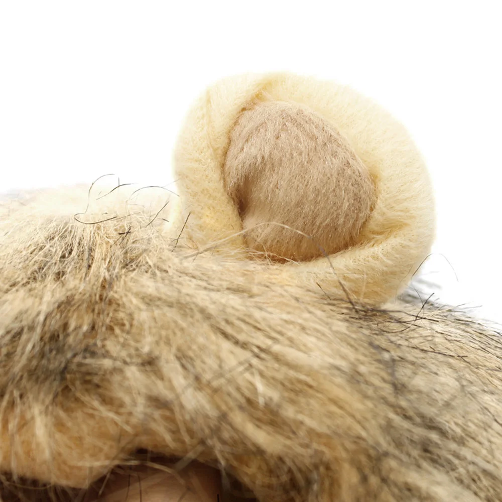 Парик для кота костюм льва грива парик шапка кошки собаки Хэллоуин