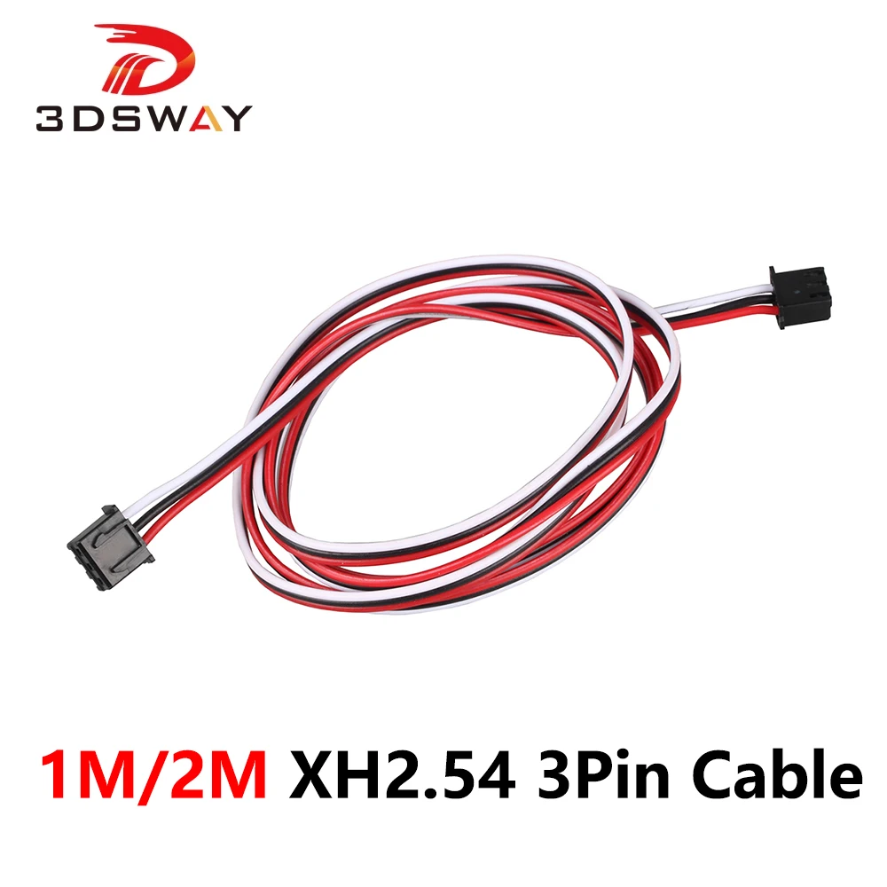 3DSWAY 3D-принтеры Запчасти 1M/2M XH2.54 3PIN кабель механический ограничитель хода предел