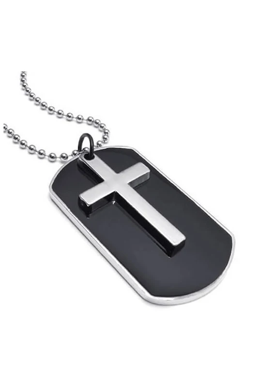 Ожерелье для мужчин и женщин военные маркеры кресты в армейском стиле подвеска