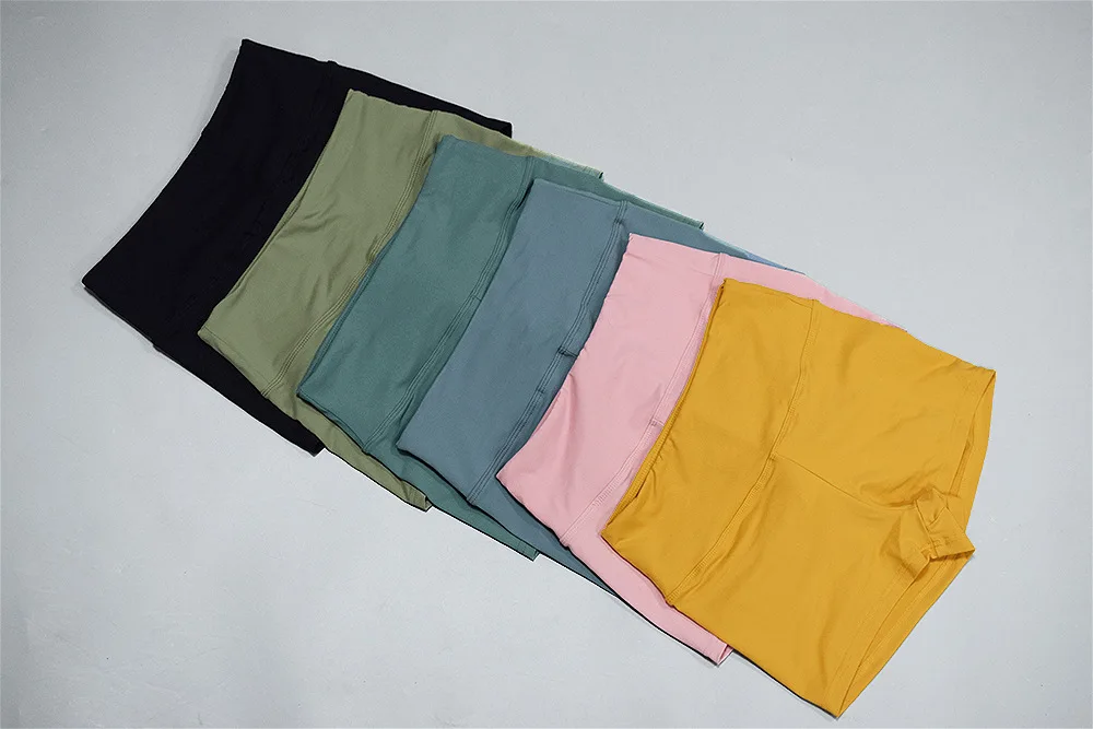 

Women Sexy Sport Shorts Fashion Fitness Shorts High Waist Yoga shorts Girl Running Gym Shorts Quick Drying Seamless Leggings