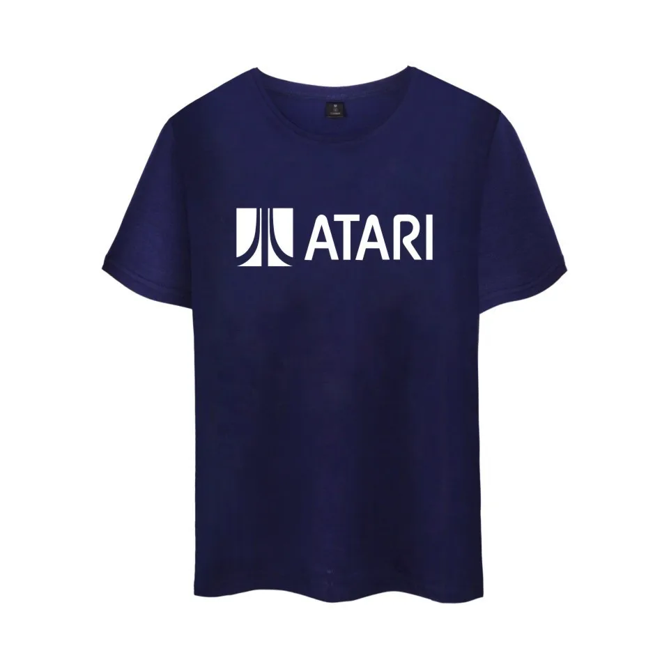 Игровая футболка ATARI мужская и женская модная с коротким рукавом футболки на