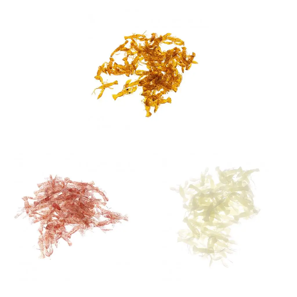 50 шт. приманки лобстер мягкие пластиковые для ловли раков окуня креветок Набор