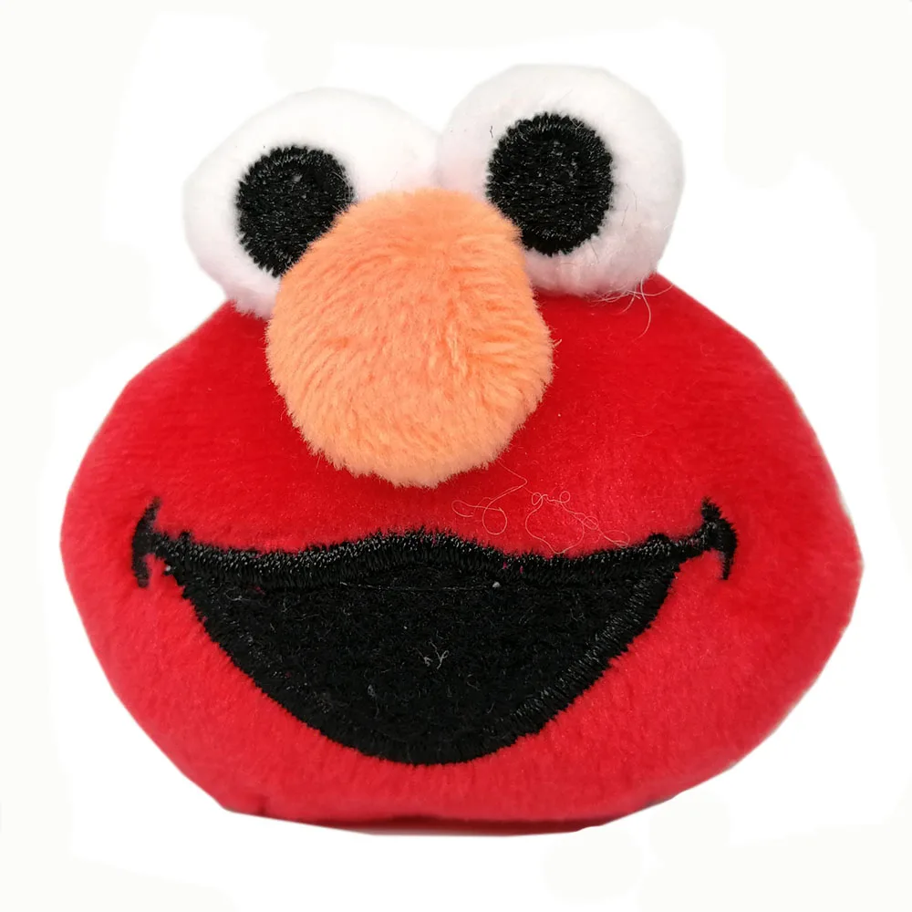 Elmo Пикачу чармандер Бульбазавр Сквиртл СЛЭП Элмо печенье Мелодия маленький близнец звезда полярный медведь Браслет повязка на голову плюшевая кукла PCXB - Цвет: Elmo