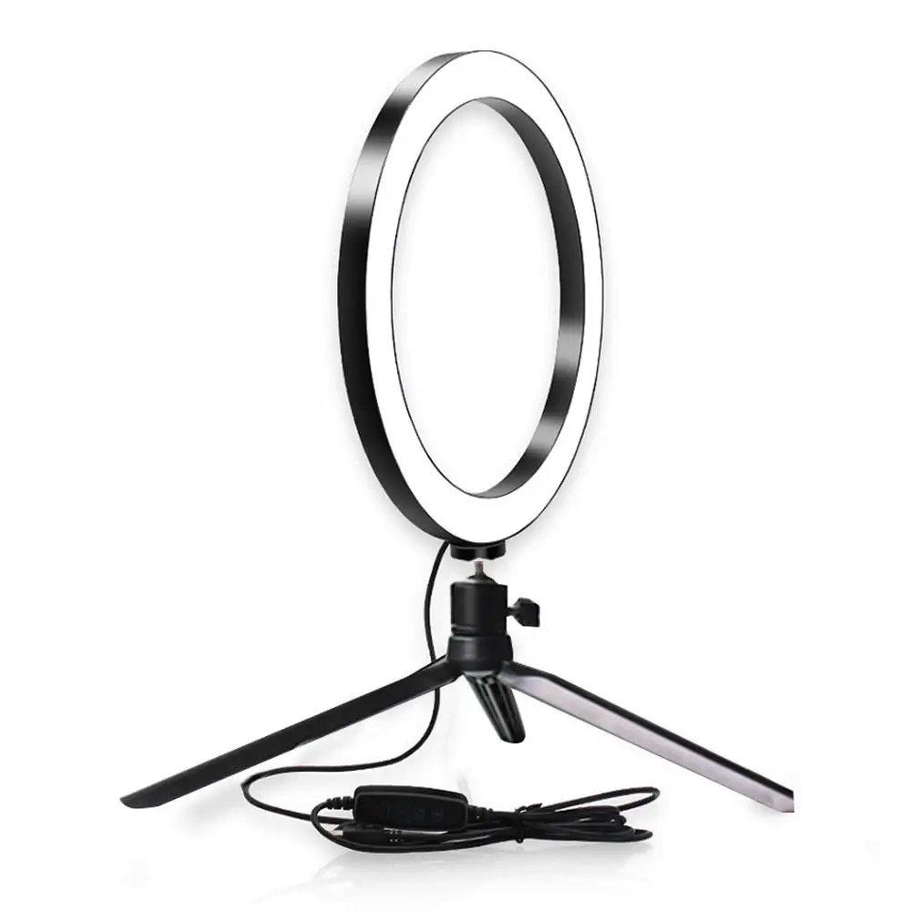 

W/Tripod Ring Fill Light Photo Sudio Photography Universal LED Ring Light Video Light Lamp Stand Beauty Portable