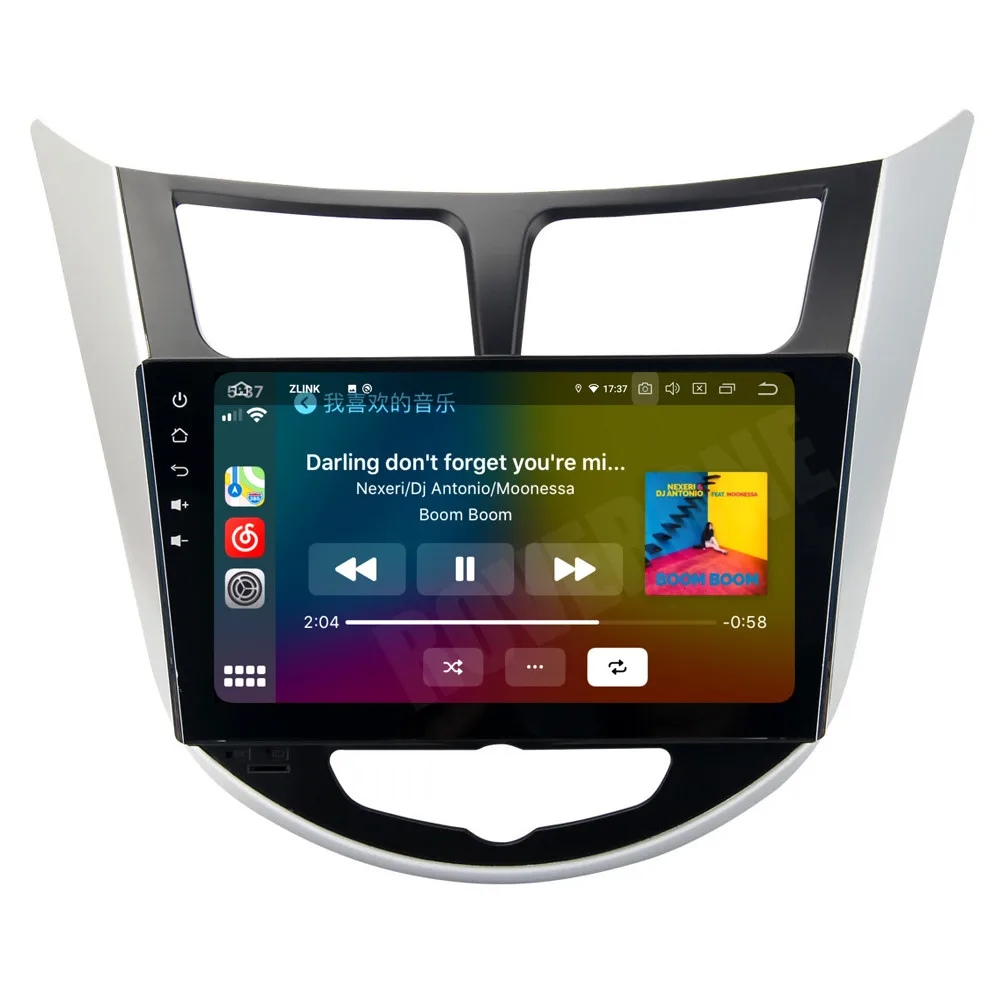 RoverOne для Hyundai Solaris Verna Accent I25 Android 10 Авторадио автомобильный GPS Радио стерео