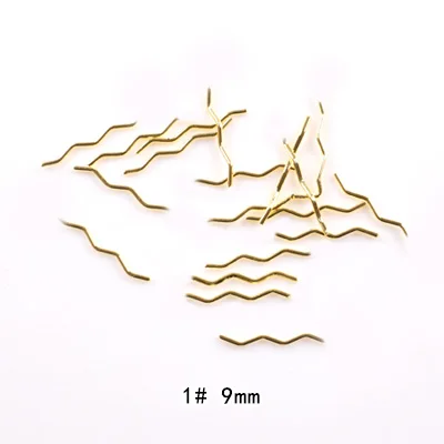 

20pcs/lot 2020 nail art decoration Japanese style metal water ripple DIY nail accessories nail jewelry