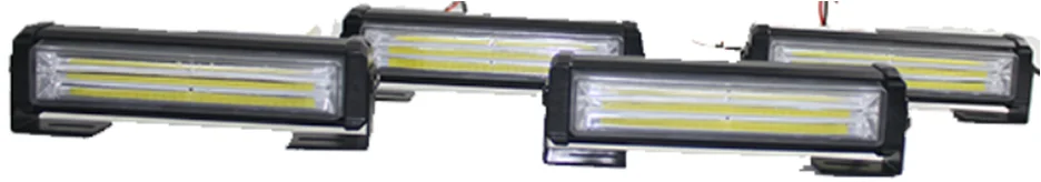 Высокая Мощность 4 в 1 72 Вт красный/синий мигающий стробоскоп светодиодный