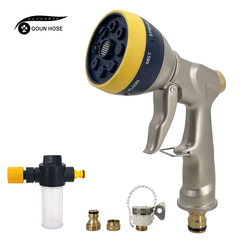 

New High Pressure Washer Water Gun Garden Hose Nozzle Spray For Water Hidrolavadora Car Wash Sprinkler Cleaning Tools Water Jet