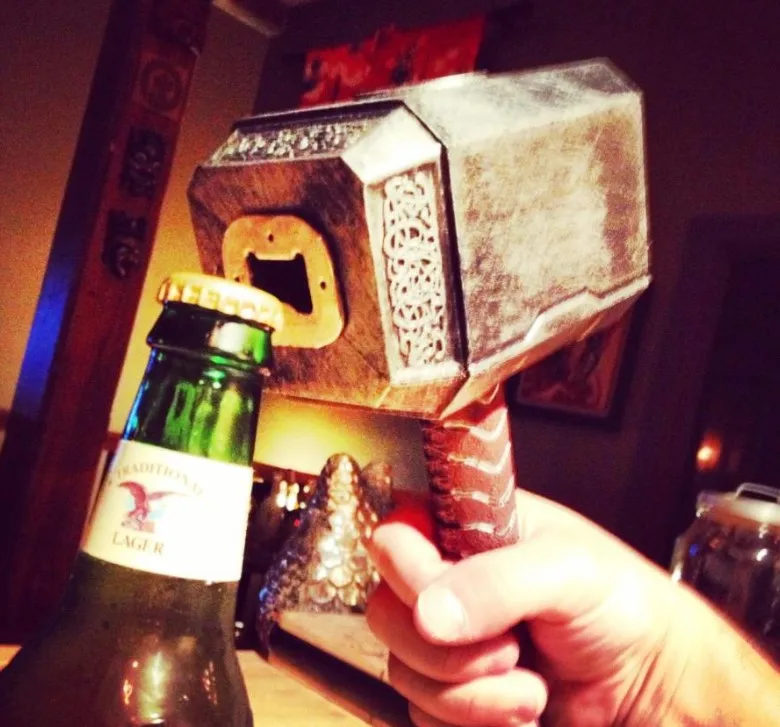 Молоток Тор форменный открывалка для бутылок штопор вина гаечный ключ напитков