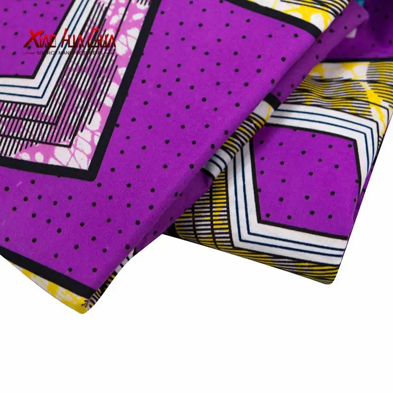 

2020 Fabric African polyester printed floret coat African floor coat wax high quality 6 yards /lot African fabric garment FP6353