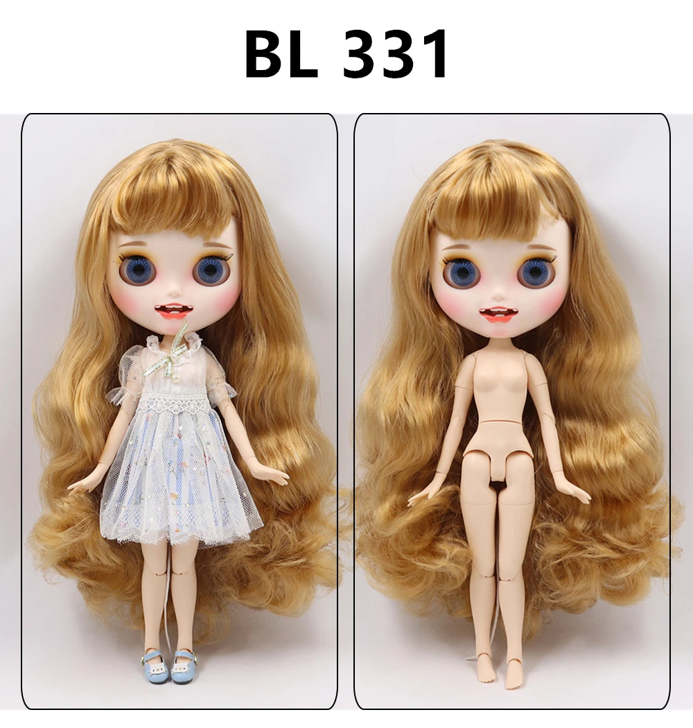 ICY factory blyth doll 1/6 BJD кукла стильный изысканный макияж тела маленький рот смайлик подарок для девочек Специальная цена