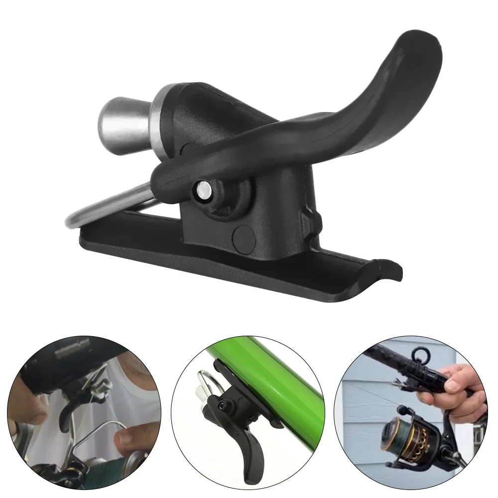 

Marine Breakaway Cannon Fishing Launch Gun Clamp Thumb Button Fixed Spool Casting Tool Trigger Barrel Rod Clip Finger Protector