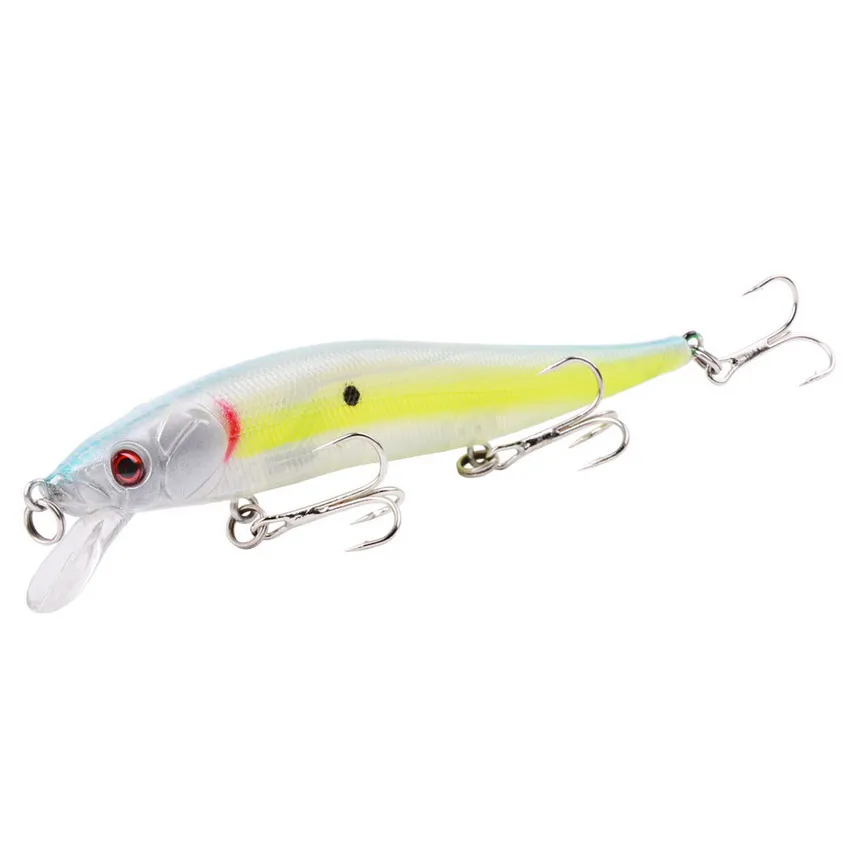 Color 5 1 шт. приманки для рыбалки Minnow, жесткая приманка, 11,5 см, 15 г, джиг, воблеры, приманка для окуня, приманка для щуки, пластиковые искусственные приманки для рыбалки, снасти, кренкбейт - Цвет: Color 5