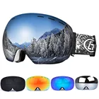 Новые противотуманные двухслойные лыжные очки для спорта на открытом воздухе, ветрозащитные очки для снегохода, очки для сноуборда, лыжные очки