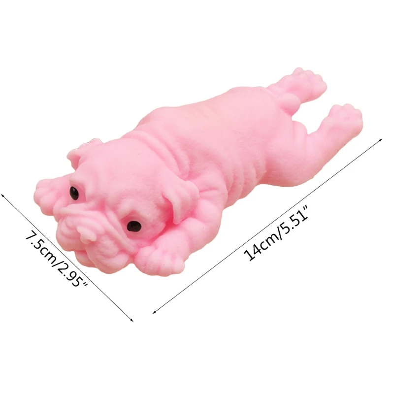 

Pressure Relieve Vent Toy, Papa Dog Shape Decompression Toy for Autistic Children, 14x7.5CM/5.51x2.95Inches