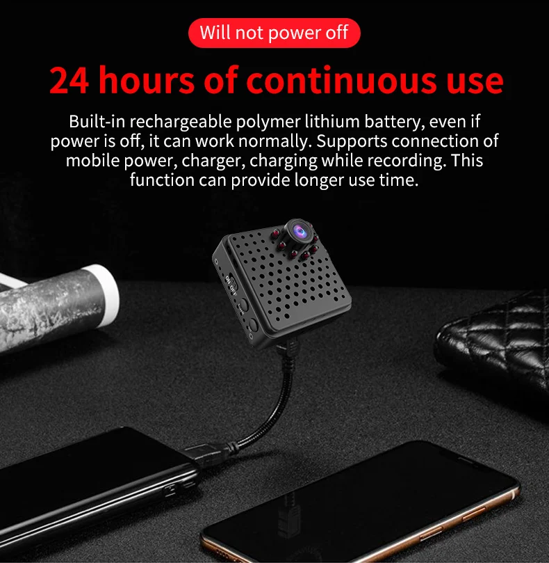 W18 1080P Wifi мини-камера, Домашняя безопасность P2P камера WiFi, камера ночного видения беспроводная камера наблюдения, удаленный монитор телефон приложение