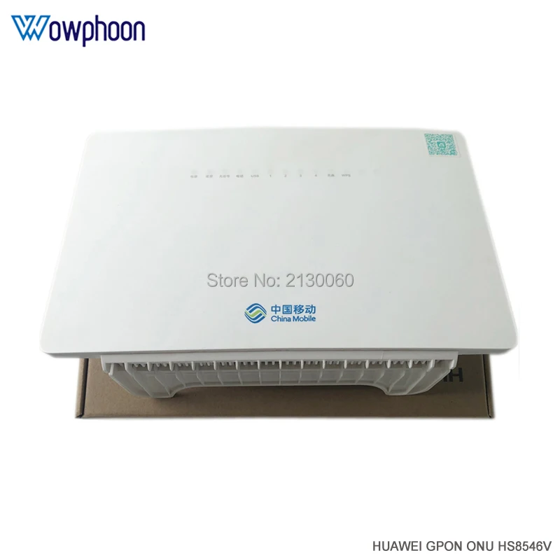 Бесплатная доставка двухдиапазонный роутер huawei HS8546V GPON ONU ONT HGU 4GE + 1Tel 2USB 2Wifi