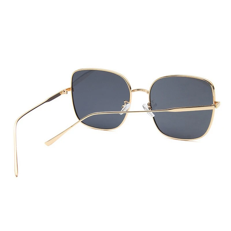 

Luxury Square Sunglasses Women Brand Designer Retro Alloy Frame Big Sun Glasses Vintage Gradient Male Eyewear gafas de sol