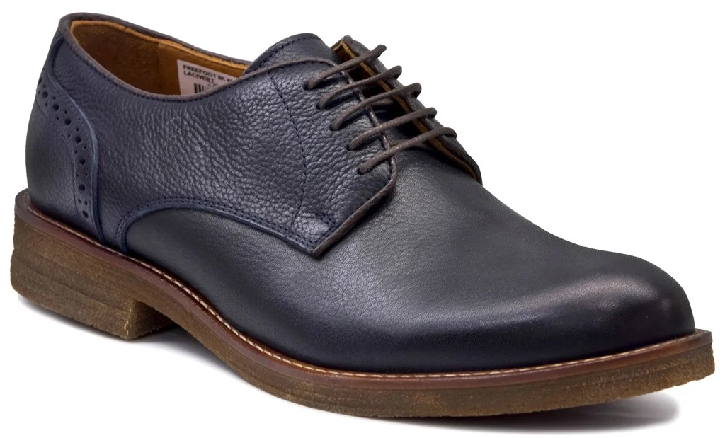 

Freefoot 650 Navy Blue Men 'S Shoes 2021 Winter Season Real Cow Leather Business Elevator Bound Rubber Base Dress Daily Casual Stylish