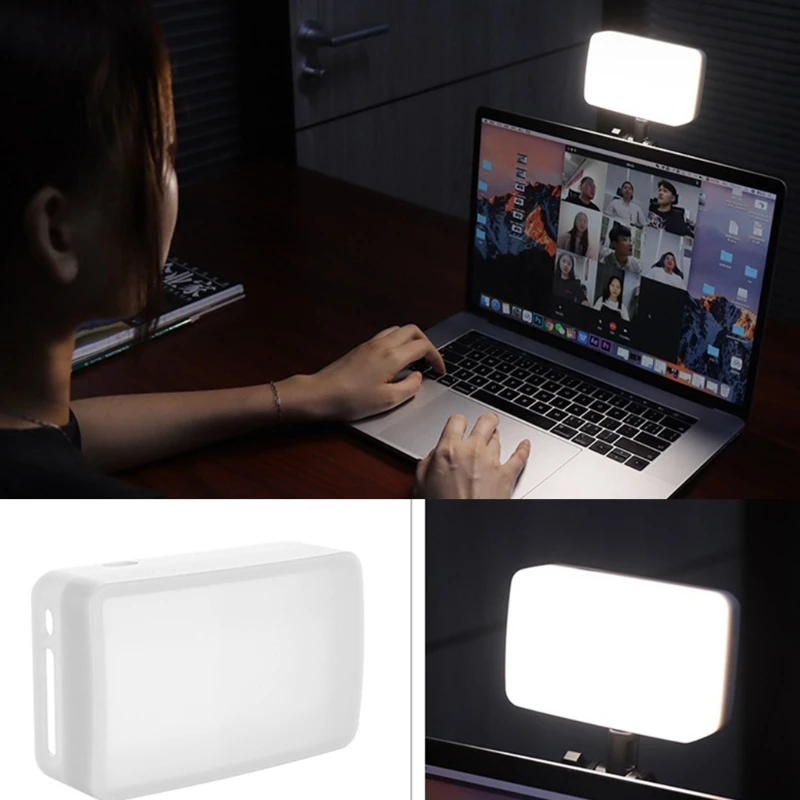 

Video Conference Lighting Kit,Online video conference computer suction cup fill light video camera live fill light combination