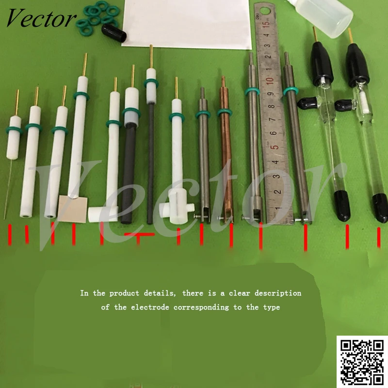 Electrochemical / Working / Reference / Electrode Clamp / Pt / Glassy Carbon / Calomel Electrode Contrast auxiliary electrode