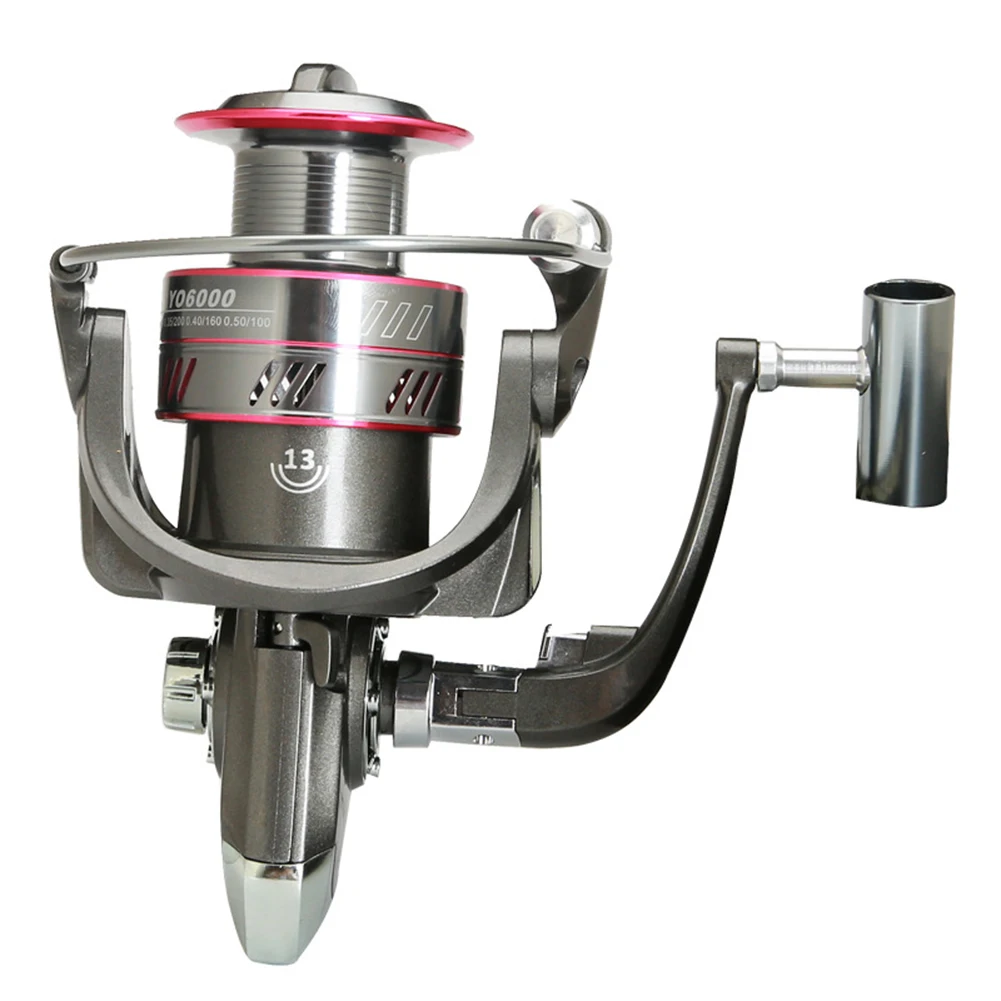 

Fishing Reel 5.2:1 Gear Ratio High Speed Spinning Reel 12Kg Max Drag Carrete De Pesca Carrete De Pesca for Carp Reel Fishing