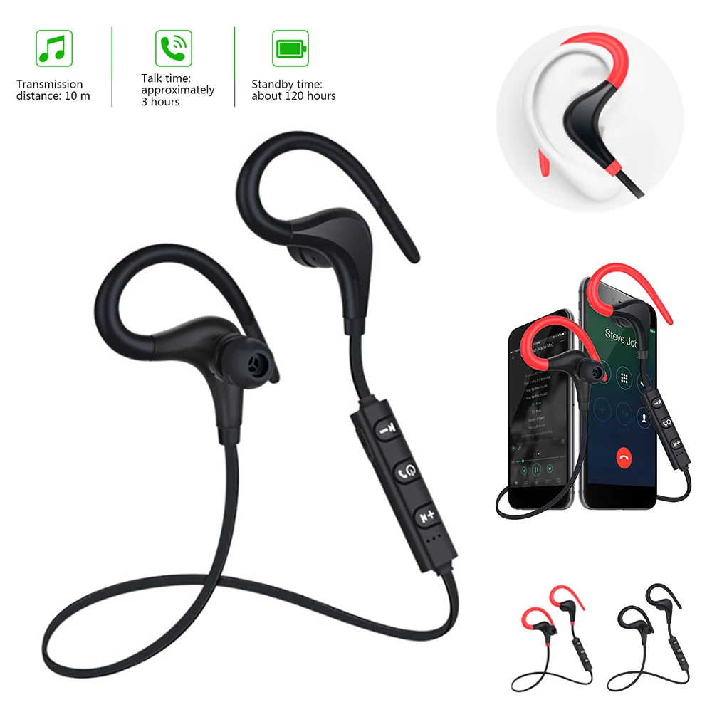 Bluetooth гарнитура 5 0 Беспроводная Магнитная спортивные наушники|Наушники и