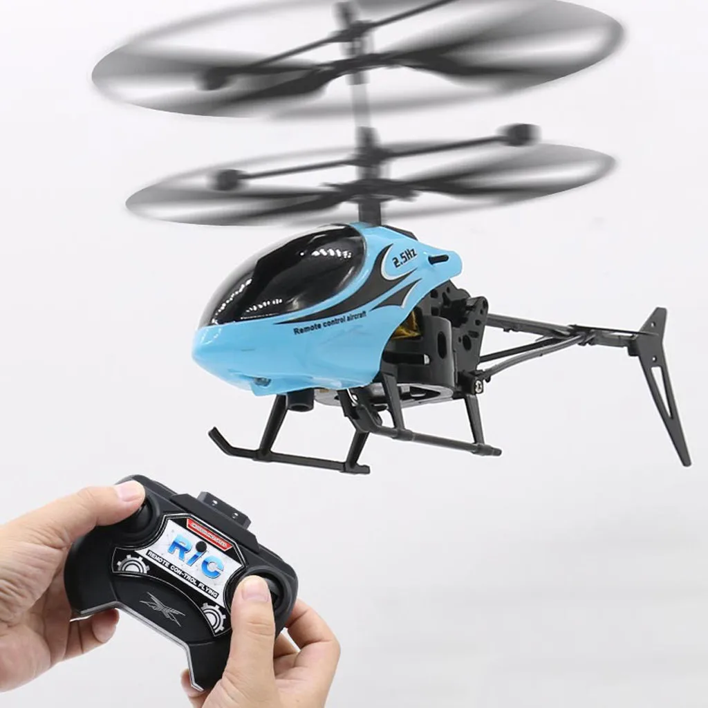 Mini RC Infrared Induction Remote Control Toy 2CH Gyro Helicopter Drone | Игрушки и хобби