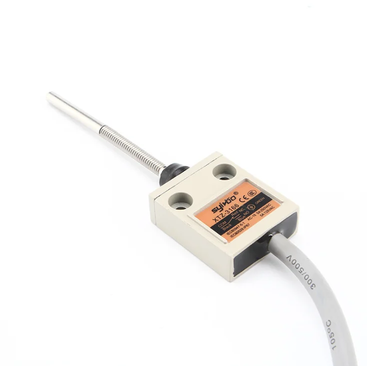 TZ-3168 IP67 4 проводной роликовый рычаг Φ SPDT NO + NC медный провод 3 метра | Строительство