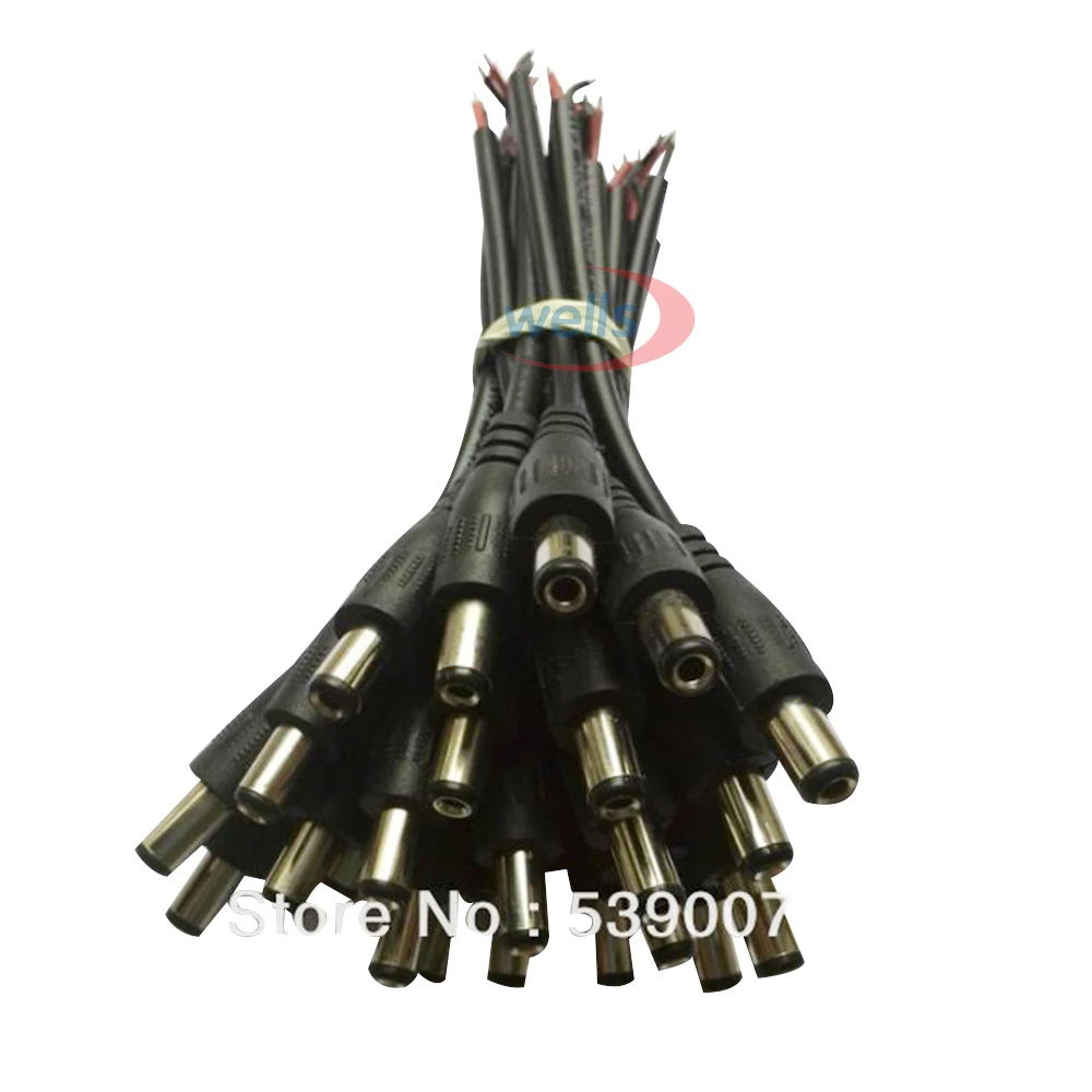 Горячая Распродажа разъем постоянного тока с женским и мужским разъемами 5 5x2 1