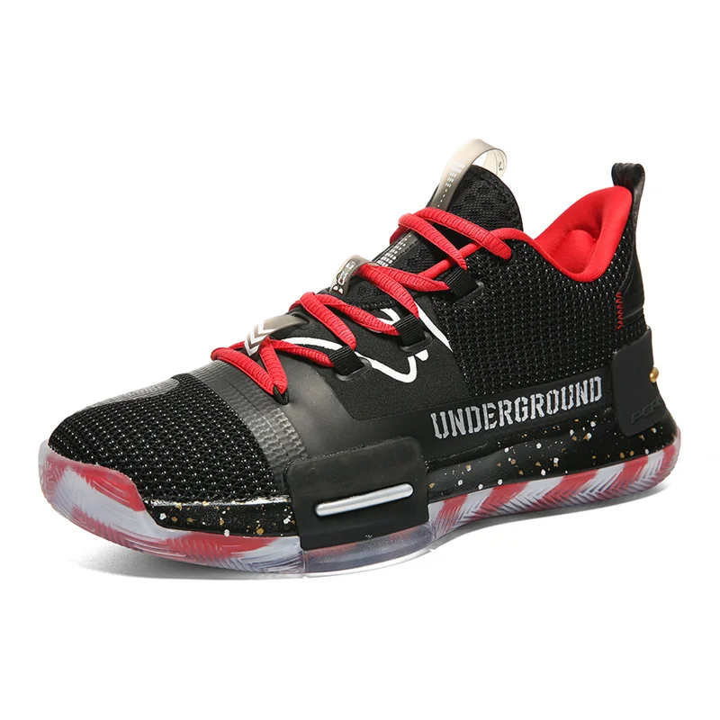 PEAK Professional Mens Basketball Shoes Outdoor Sneakers Men Wear Resistant Light Cushioning Breathable Sport Shoes Male