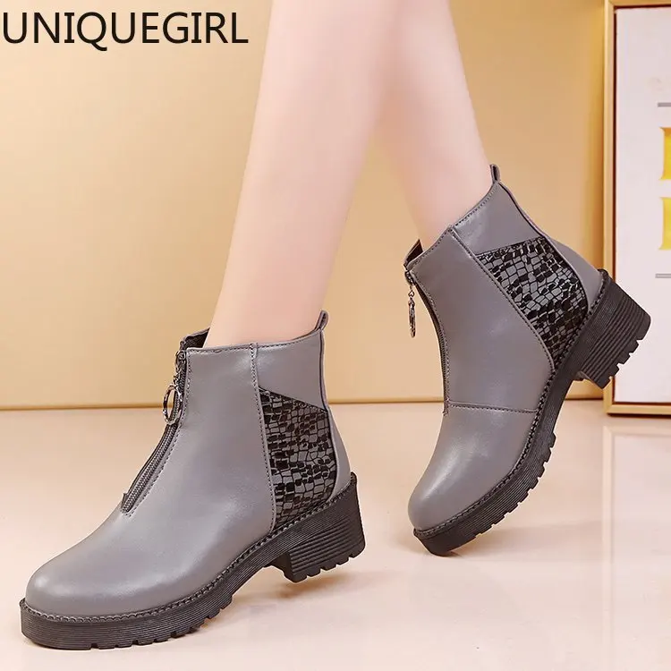 Сетчатые красные полусапожки Новинка 2020 года женские Ботинки martin сезон осень