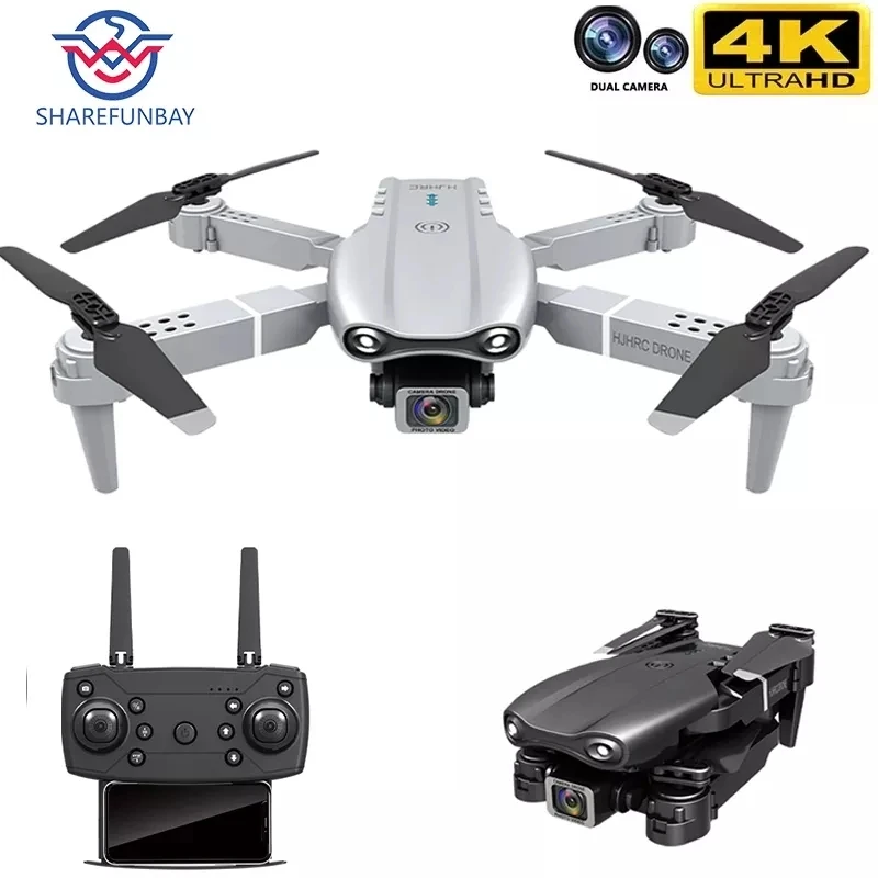

2021 New HJ97 Pro Mini Drone With Professional HD 4k Dual Camera Professional Wifi FPV Mini Dron Foldable RC Quadcopter Toys