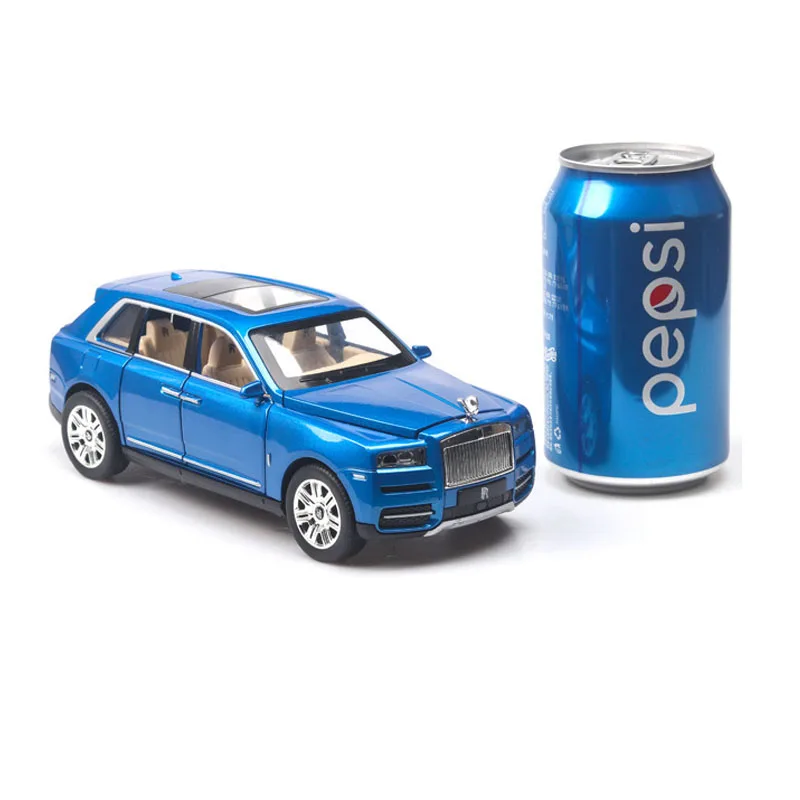 

1:24 Rolls Royce Cullinan Car Model Metal Model Car Alloy Die Casting Car Kids Toy Gift Collectibles Free shipping
