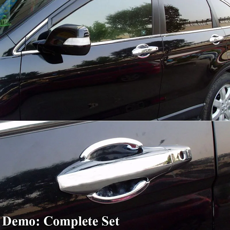 Для Honda CR V CRV 2007 2011 RE1 RE5 RE7 ABS Хромированная боковая дверная ручка крышка планки и