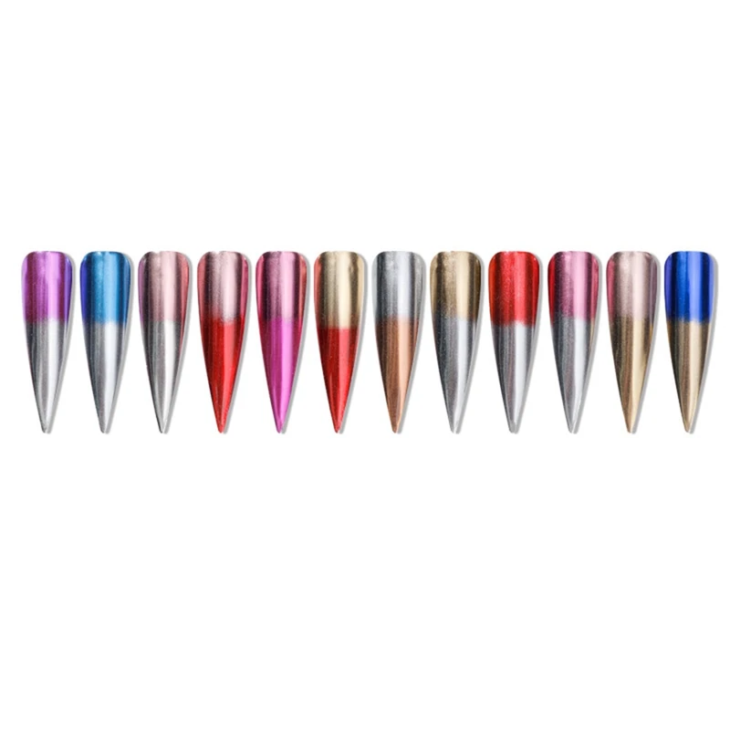 

Nail Mirror Glitter Powder Nail Art Two-Tone Nail Art Nail Accessories Pigment Powder Nail Art Decorations for Nails