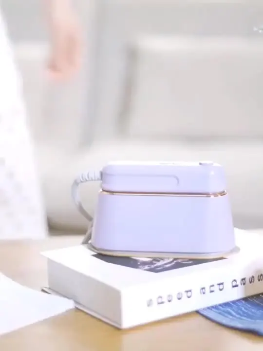 

Mini electric iron,portable handheld folding pressing steam travel