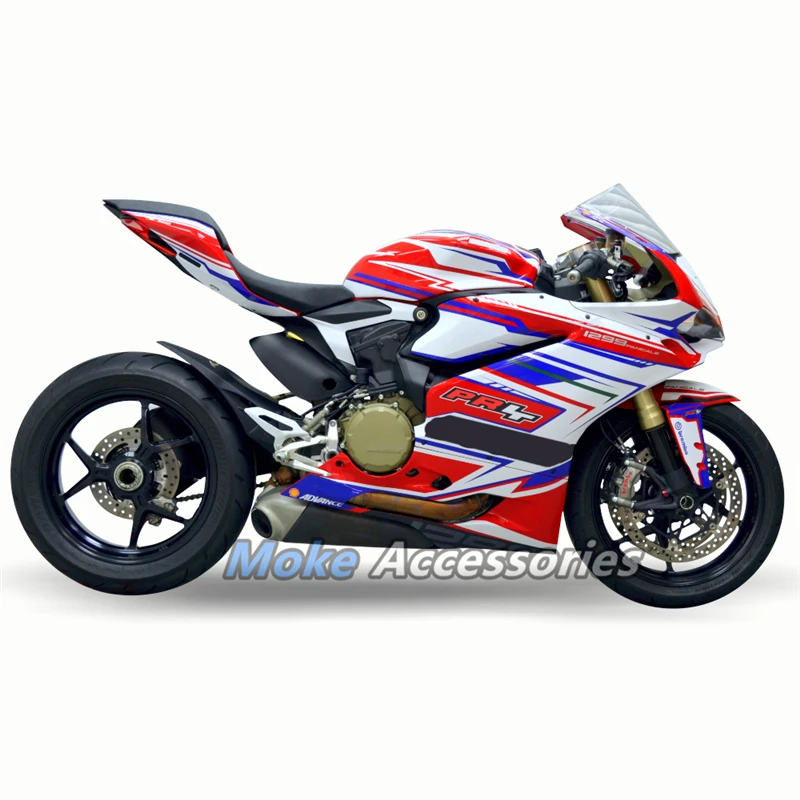 

Fairings Kit Fit For 959 1299 S 2015 2016 2017 2018 15 16 17 18 Bodywork Set High Quality ABS Injection red/white