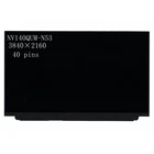 ЖК-экран 14,0 дюйма, 4K, матрица NV140QUM-N53 UHD 3840X2160, 40-контактный разъем для Lenovo Thinkpad X1 Carbon 7-го поколения, без сенсорного экрана