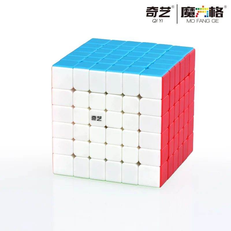 Qiyi Qifan S 6x6x6 волшебный скоростной куб без наклеек профессиональный Mofangge 6x6