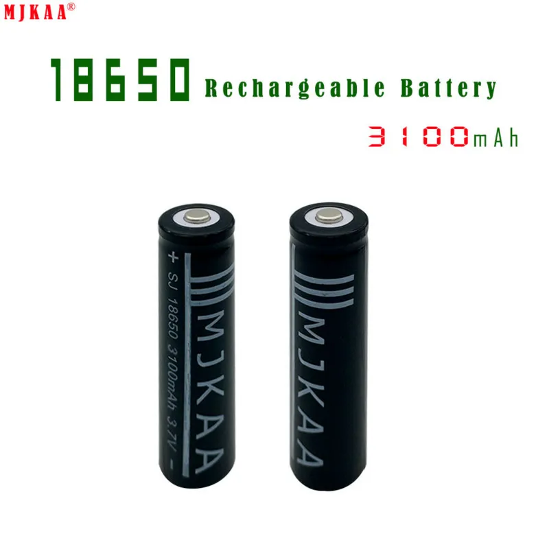 8 шт. 18650 аккумуляторная батарея (не AA/AAA) 3 7 v 3100mAh литиевые батареи с наконечником