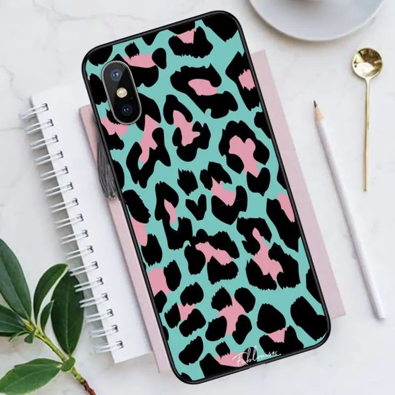 

Lovebay Leopard Print Phone Case for iPhone 11 12 mini pro XS MAX 8 7 6 6S Plus X 5S SE 2020 XR