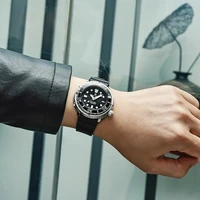 2021 pagrne design men stainless steel wristwatch diving 300m automatic waterproof watch luxury sapphire glass mechanical watch