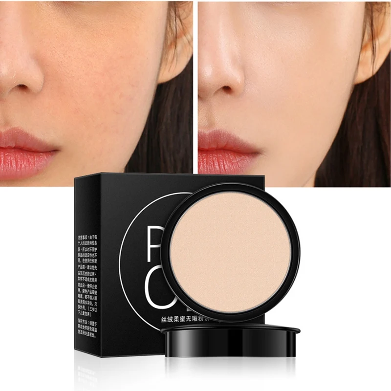 

Pressed Powder Smooth Setting Powder Face Skin Finish Oil Control Brightening Whitening Contouring Makeup