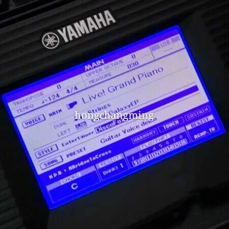 Новый оригинальный ЖК-экран для yamaha psr s500 s550 s650 mm6 mm8 DGX520 сменный ремонта DGX630 DGX640 |