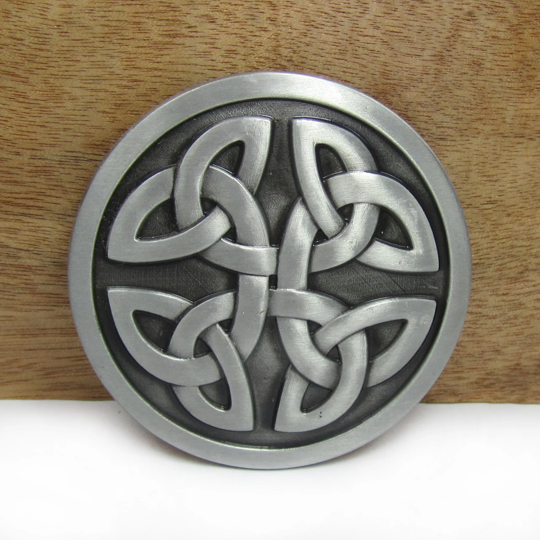 Оптовая продажа пряжка для ремня Buckleclub в Западном кельтском стиле с узлом